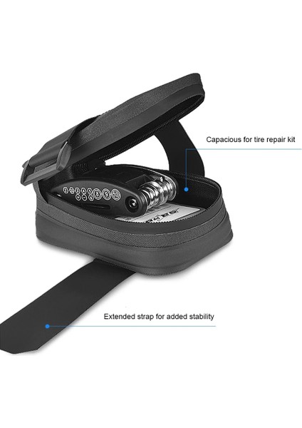 Bisiklet Çantası Tarzı Sahoo Yağmur Geçirmez Bisiklet Eyer Çantası Yansıtıcı Bisiklet Arka Koltuk Sonrası Çanta Suya Dayanıklı Büyük Kapasiteli Kuyruk Bisiklet Aksesuarları (Yurt Dışından) indirimleri