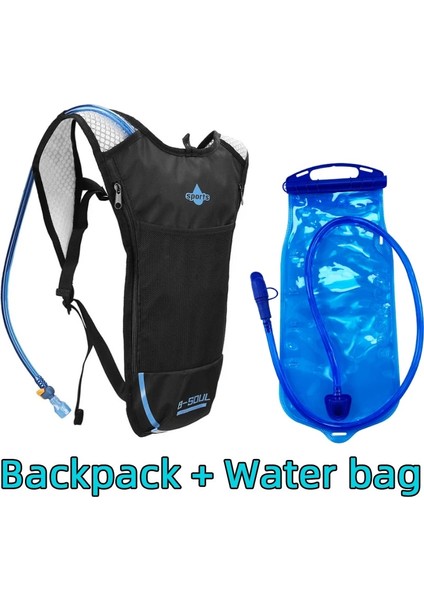 Mavi ve Mesane Stili 5l Açık Spor Bisiklet Kamp Su Torbası Depolama Nemlendirme Cep Sırt Çantası Ultralight Yürüyüş Bisiklet Sürme Paketi Mesane Sırt Çantası (Yurt Dışından)