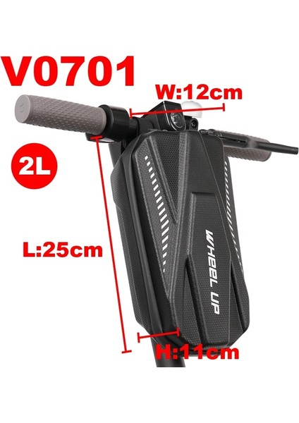 V0701 Stili Diğer Elektrikli Scooter Çantası Aksesuarları Bisiklet 3l 4l Yetişkin Çocuklar Için Su Geçirmez E Xiaomi Scooter Ön Çanta Bisiklet Parçaları M365 Yağmur Geçirmez (Yurt Dışından)
