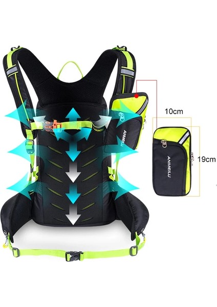 2 L Su Torbası Stili M Beden 20L Bisiklet Nemlendirme Sırt Çantası, Gece Yansıtıcı Ride Sırt Çantası, Su Geçirmez Açık Maraton Sırt Çantası, Yağmur Kapaklı Bisiklet Çantaları (Yurt Dışından) indirimleri