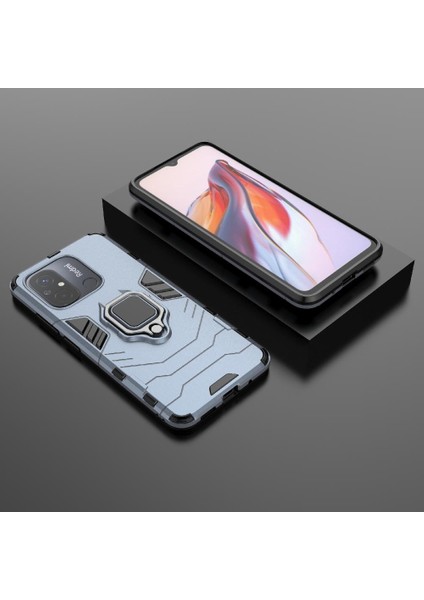 Xiaomi Redmi 12C Askeri Damla Koruma Kickstand Darbeye (Yurt Dışından)