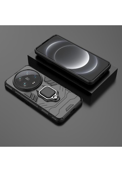 Xiaomi 14 Için Kılıf Ultra Askeri Damla Koruma 360 &deg; Dönen Halka Kapak (Yurt Dışından)
