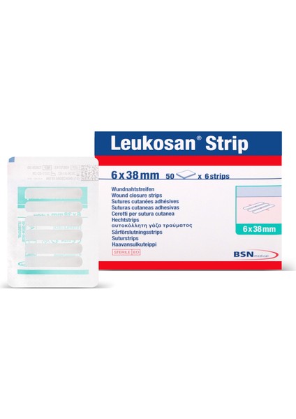Leukosan Skin Strip 6mm x 38MM 300LÜ Kutu fiyatları