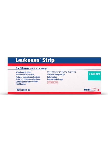 Leukosan Skin Strip 6mm x 38MM 300LÜ Kutu modelleri