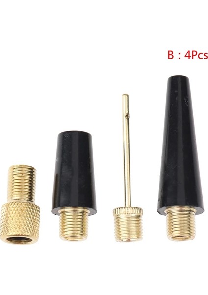 B Tarzı Basketbol Futbol Bisiklet Lastik Şişirmek Pompa Parçaları Aksesuarları Için Top Iğne Meme Adaptör Kiti (Yurt Dışından)