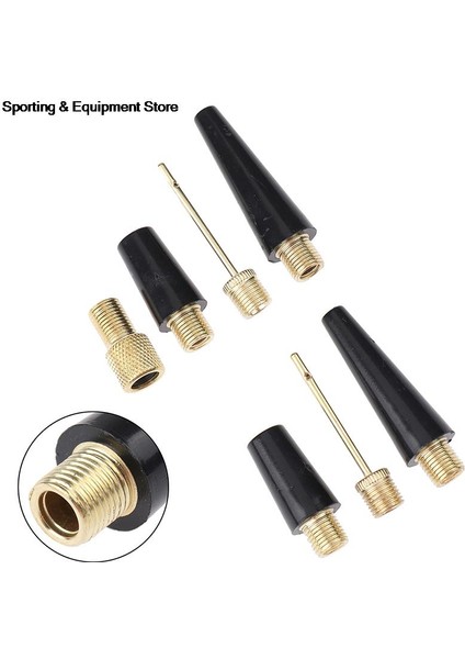 B Tarzı Basketbol Futbol Bisiklet Lastik Şişirmek Pompa Parçaları Aksesuarları Için Top Iğne Meme Adaptör Kiti (Yurt Dışından) modelleri