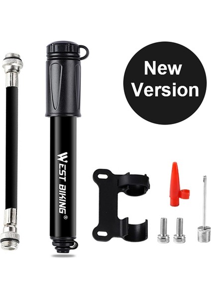 Mini Bisiklet Pumi Hafif Taşınabilir Mtb Bisiklet Lastiği Hava Şişirme Hortumu ile Schrader Vana Için (Yurt Dışından)