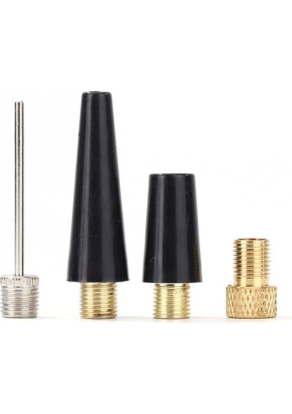 Bir Stil Et Top Iğne Meme Adaptör Kiti Basketbol Futbol Bisiklet Lastiği Şişirmek Pompa Parçaları Aksesuarları (Yurt Dışından)