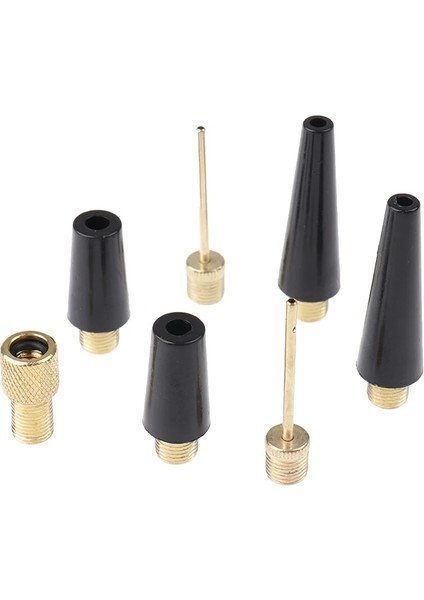 Bir Stil 1 Takım Top Iğne Meme Adaptör Kiti Basketbol Futbol Bisiklet Lastiği Şişirmek Için Pompa Parçaları Aksesuarları (Yurt Dışından) fırsatları