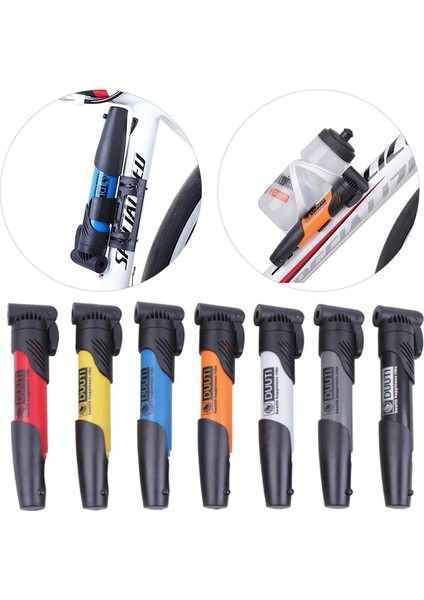 Rastgele Stil Ortable Bisiklet Pompası Mini El Pompası Bisiklet Pompası Top Oyuncak Lastik Şişirme Schrader Presta Valf Mtb Alüminyum Bisiklet Pompası (Yurt Dışından)