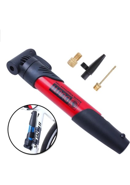 Rastgele Stil Ortable Bisiklet Pompası Mini El Pompası Bisiklet Pompası Top Oyuncak Lastik Şişirme Schrader Presta Valf Mtb Alüminyum Bisiklet Pompası (Yurt Dışından)