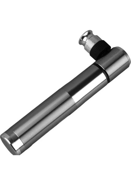 Gümüş Tarzı Taşınabilir Mini Bisiklet Pompası Mtb Dağ Bisikleti Pumı Yüksek Basınçlı Bisiklet El Hava Pompası Top Lastik Şişirme (Yurt Dışından)