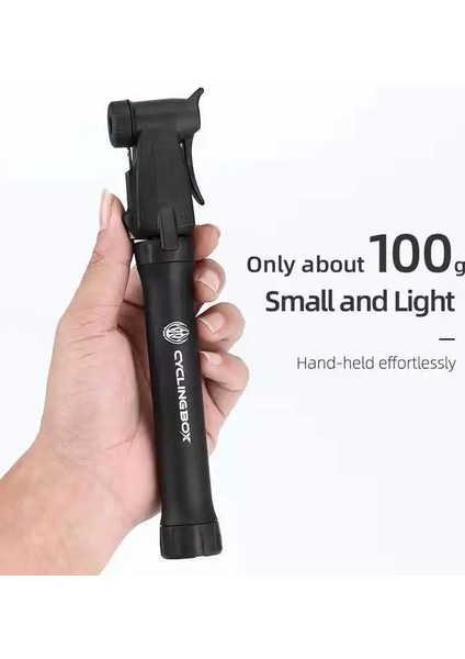 Siyah Pompa Stili Bisiklet Pompası Taşınabilir Mini Bisiklet Pompası Dağ Bisikleti Şişirme Schrader Presta Bisiklet Aksesuarları (Yurt Dışından)