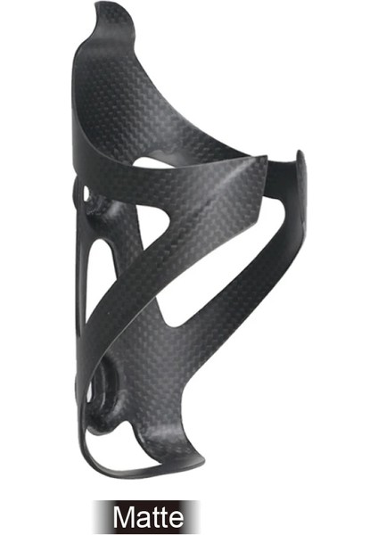 Siyah Mat Stil Karbon Şişe Kafesi Açık Sprots Bisiklet Bisiklet Şişe Kafesi Mtb Su Kafesi Tutucu 25G (Yurt Dışından)