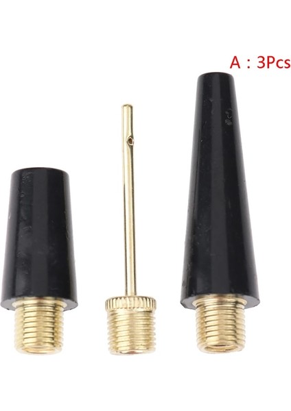 Bir Stil Basketbol Futbol Bisiklet Lastik Şişirmek Pompa Parçaları Aksesuarları Için Top Iğne Meme Adaptör Kiti (Yurt Dışından)