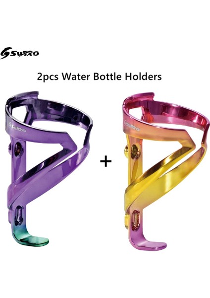 Set H Style Yeni Swtxo Bisiklet Su Şişesi Kafesi Ultralight Mtb Yol Bisikleti Su Şişesi Tutucu Içecek Bardak Parantezleri Bisiklet Aksesuarı (Yurt Dışından)