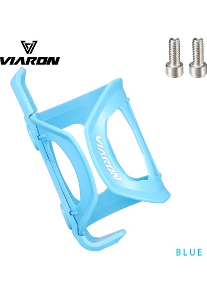 Mavi Stil Vıaron Bisiklet Şişe Su Tutucu Dağ Döngüsü Ekipmanları Için Hafif Bisiklet Su Şişesi Kafesi Vakum Kaplama Renk (Yurt Dışından)