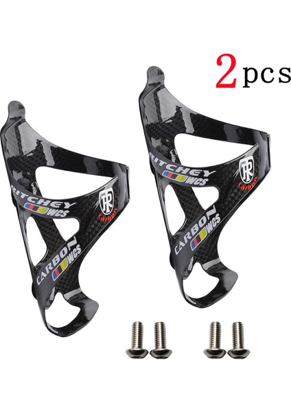 3k Parlak 2 Adet Stil Tam Karbon Fiber Bisiklet Su Şişesi Kafesi Mtb Yol Bisikleti Şişe Tutucu Ultra Hafif Döngü Ekipmanı Matteglossy (Yurt Dışından)