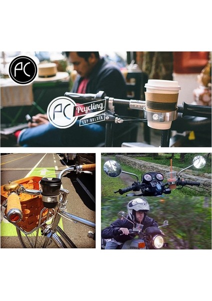 Naylon Kırmızı Tarzı Pcycling Bisiklet Kahve Kupası Tutucu Mtb Yol Bisikleti Şişe Rafı Naylon Alüminyum Alaşım Ayarlanabilir Retro Tarzı Bisiklet Aksesuarları (Yurt Dışından) modelleri