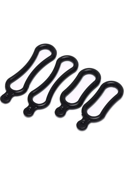 4 Adet Faydalı Sıcak Siyah Lastik Bant Pvc Halka T6 LED Far Bisiklet Far Bisiklet Için (Yurt Dışından) fiyatları