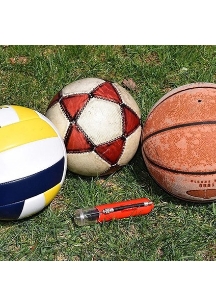Sarı Stil Top Pompası Çok Işlevli Basketbol Şişirme Iğneli Futbol Voleybol Rugby Balon Mini Taşınabilir Pompa (Yurt Dışından) fırsatları