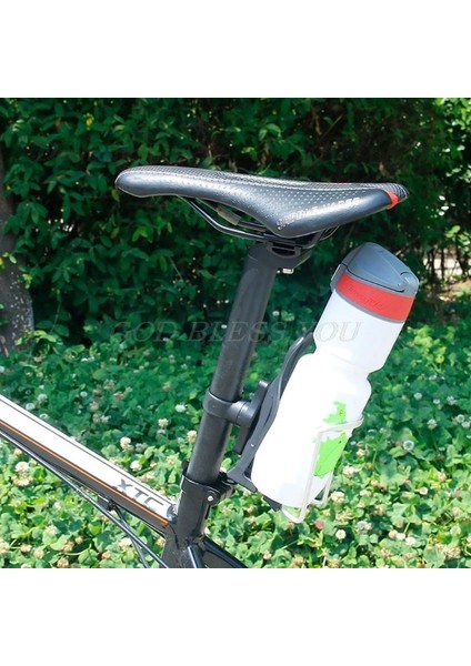 360º Dönebilen Bisiklet Su Isıtıcısı Uzatma Tutucu Dağı Bisiklet Su Şişesi Kafes Adaptörü Bisiklet Gidonu Eyer Seatpost Için (Yurt Dışından)
