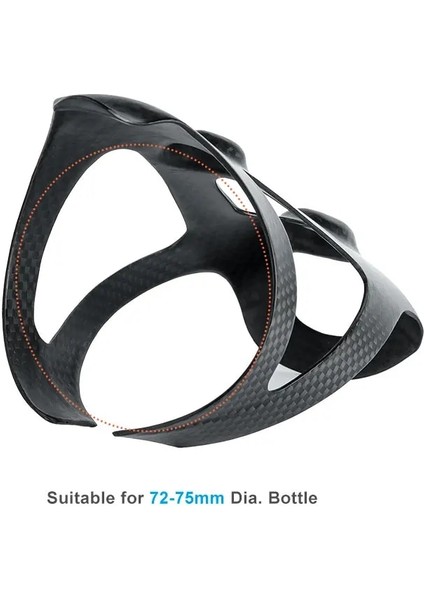 Matt 1p Ti Cıvata Stili Sıcak Yeni Süper Hafif 25 Gram Karbon Fiber Şişe Kafesi 3k Mat Bisiklet Su Şişesi Tutacağı Paslanmaz Çelik Cıvata Dahil (Yurt Dışından) indirimleri