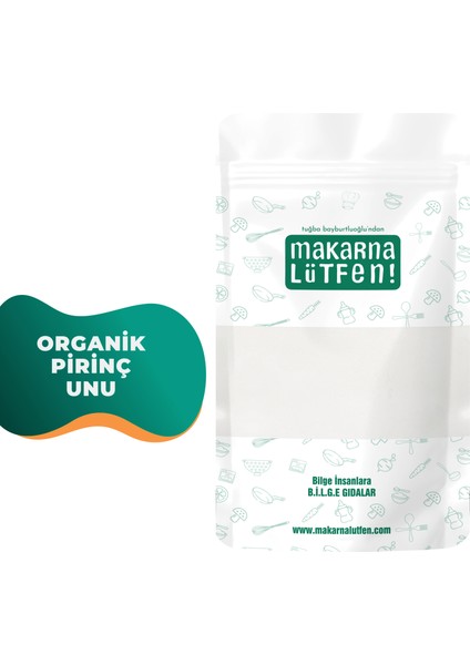 Organik Pirinç Unu 250 g
