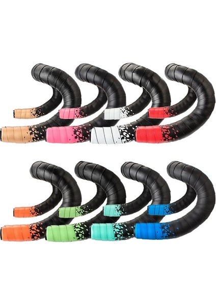 Mavi Solma Stili Gidon Bandı Yol Bisikleti Kavrama Eva Pu Bar Bant Profesyonel Bisiklet Sönümleme Titreşim Önleyici Sargı 2 Bar Fişli Bisiklet Aksesuarları (Yurt Dışından) modelleri