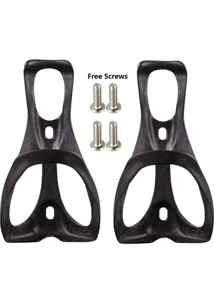 2 Adet Siyah En Logo Stili 2 Adet Yol Dağ Bisikleti Tam Karbon Fiber Su Şişesi Kafesi Bisiklet Mtb Bisiklet Için Karbon Şişe Tutucu Siyah Logo Ud Mat (Yurt Dışından)