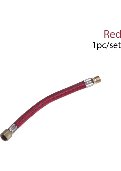 Kırmızı Stil Sıcak Bisiklet Pompası Uzatma Hortumu Tüp Boru Kablosu Taşınabilir Bisiklet Pompalama Servis Parçaları Daha Uzun Userader Av Valfi (Yurt Dışından)