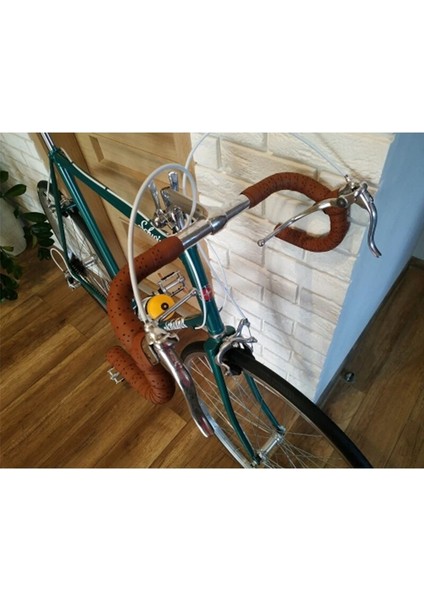 Yeşil Stil 2 Adet Yol Bisikleti Gidon Bantları Kaymaz Kolu Sarma Kemeri Yumuşak Nefes Alabilen Bar Kemer Bar Fişleri Bisiklet Aksesuarları (Yurt Dışından) modelleri