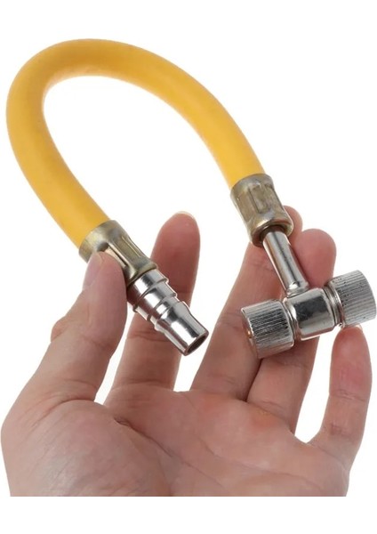 Tandard Boyut Hava Yatağı Meme Valfi Hava Hortumu Şişirme Iğneleri Şişirilebilir Top Bisiklet Lastiği Için Pompa Şişirme Konektörü (Yurt Dışından)