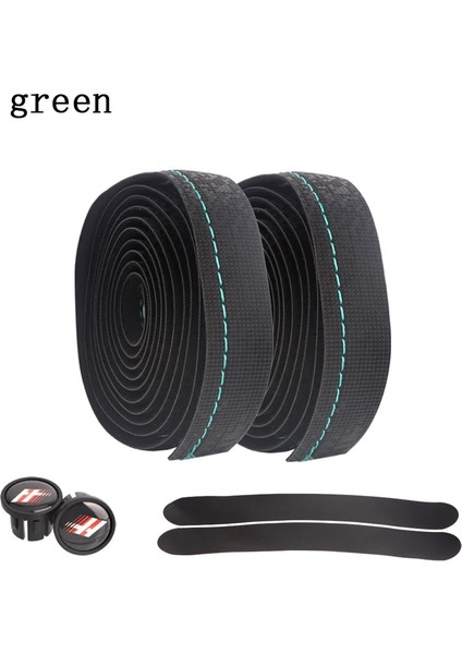 Hassns Yeşil Stil Hassns Yol Bisikleti Gidon Bant Bisiklet Için Kolları Grta Manillar Bar Askı Sarma Askı Şerit Bisiklet Manşetleri Bartape (Yurt Dışından)
