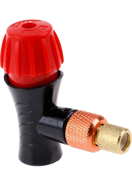 1 Adet Bisiklet Lastik Şişirme Kafası Mini El Pompası Kafası Bisiklet Co2 Hava Şişesi Siyah Yeni (Yurt Dışından)
