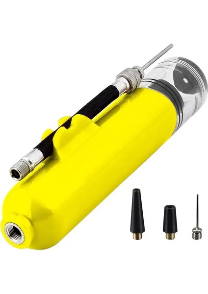 Sarı Stil Taşınabilir Mini Top Pompa Basketbol Futbol Voleybol Şişirme Pompası Şişme Iğne Meme Aksesuarları (Yurt Dışından) modelleri