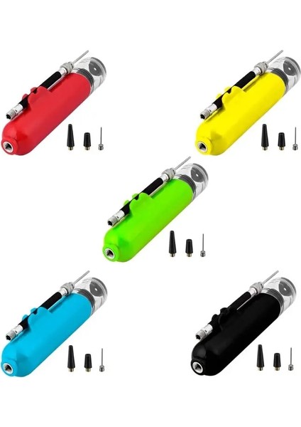 Sarı Stil Taşınabilir Mini Top Pompa Basketbol Futbol Voleybol Şişirme Pompası Şişme Iğne Meme Aksesuarları (Yurt Dışından) fırsatları