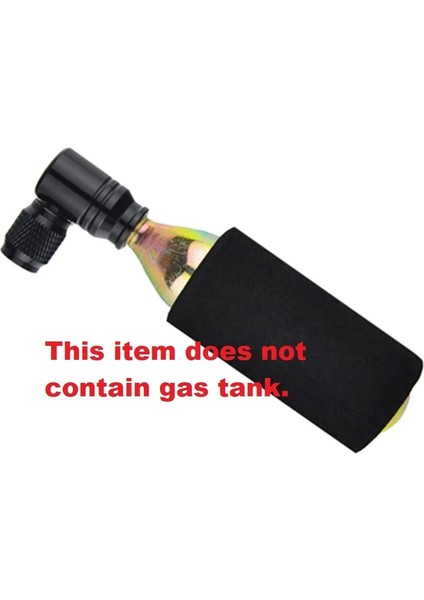 Titanyum Tarzı Bisiklet Bisiklet Alüminyum Mini Hava Pompası Kafa Co2 Gaz Tankı Adaptörü Lastik Pompası Taşınabilir Şişirme Aksesuarları Prestafrench Vana (Yurt Dışından)