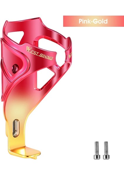 Kırmızı Altın Tarzı Yeni Bisiklet Bisiklete Binme Tam Karbon Fiber Renkli Dağ Yol Bisikleti Su Şişesi Tutucu Kafesleri Bisiklet Alüminyum Alaşımlı Renkli Kafesler (Yurt Dışından)