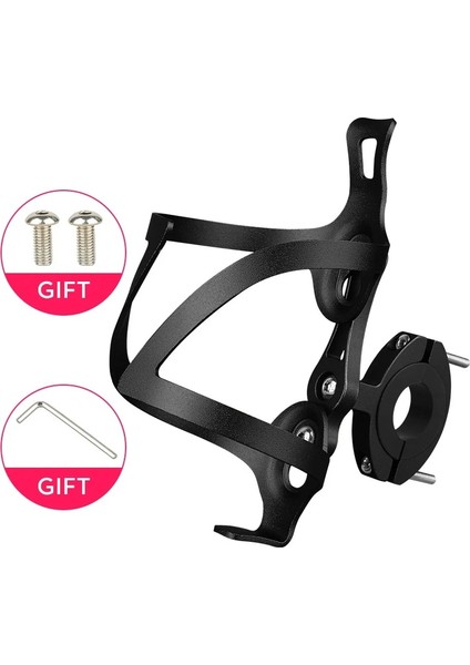 Siyah Bir Stil Bisiklet Su Şişesi Kafesi Bisiklet Bisiklet Su Şişesi Raf Tutucu Dağ Bisikletleri Parçaları Montaj Braketi Rafları Bisiklet Aksesuarları (Yurt Dışından)