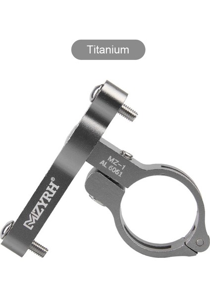 Titanyum Tarzı Bisiklet Su Şişesi Kafes Dağı Ayarlanabilir Bisiklet Şişe Tutucu Adaptörü Açık Bisiklet Şişe Kelepçesi Mtb Gidon Seat Post (Yurt Dışından)