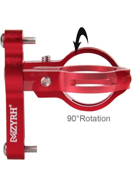 Titanyum Tarzı Bisiklet Su Şişesi Kafes Dağı Ayarlanabilir Bisiklet Şişe Tutucu Adaptörü Açık Bisiklet Şişe Kelepçesi Mtb Gidon Seat Post (Yurt Dışından)