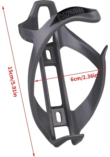 No.6 Tarzı Bisiklet Bisiklet Bisiklet Su Şişesi Kafesi Plastik Dönebilen Şişe Tutucu Siyah Bisiklet Bisiklet Aksesuarları (Yurt Dışından)