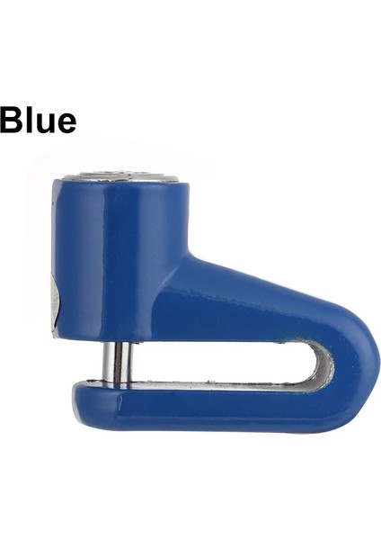 Mavi Stil 5.5x4.4cm Mini Bisiklet Tekerlek Kilidi Scooter Kilidi Hırsızlığa Karşı Disk Frenler Kilidi Çelik Tel Elektrikli Scooter Kaykay Tekerlekleri Kilidi (Yurt Dışından)