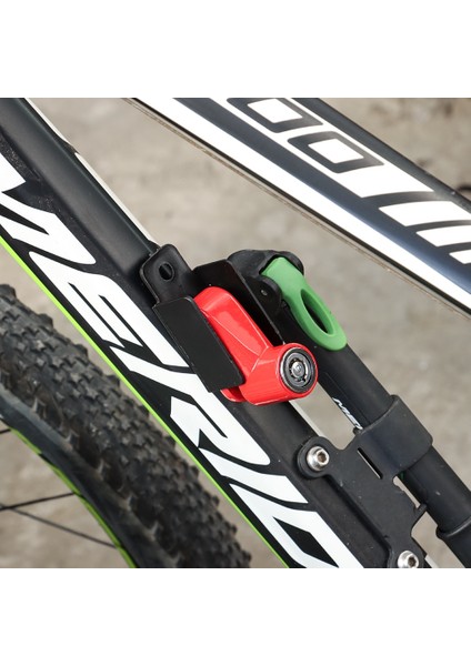 Mavi Stil 5.5x4.4cm Mini Bisiklet Tekerlek Kilidi Scooter Kilidi Hırsızlığa Karşı Disk Frenler Kilidi Çelik Tel Elektrikli Scooter Kaykay Tekerlekleri Kilidi (Yurt Dışından) fiyatları