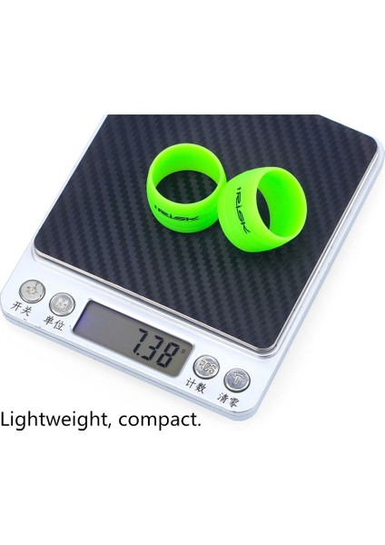 Siyah Stil Risk Bir Çift Bisiklet Gidon Bandı Sabitleme Döngüleri Yol Bisikleti Kolu Kavrama Sargı Tutma Silikon Halkalar Bisiklete Binme Sabit Kol Yaka (Yurt Dışından) indirimleri