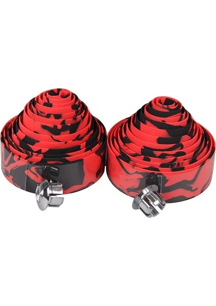 Siyah Kırmızı Stil Yeni Varış Rahat Bisiklet Kolu Kemer Yol Bisikleti Gidon Bandı Sarma * 2 Bar Fişli Bisiklet Bar Bandı (Yurt Dışından) fiyatları