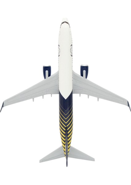 Boeing 737-800 1/100 Ölçek Fenerbahçe Lisanslı Çizgili Tasarım Maket Uçak (UCK0188) fiyatları