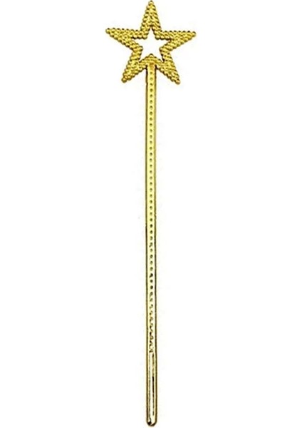 Altın Renk Yıldız Peri Asası Peri Değneği 34 cm 1 Adet fırsatları