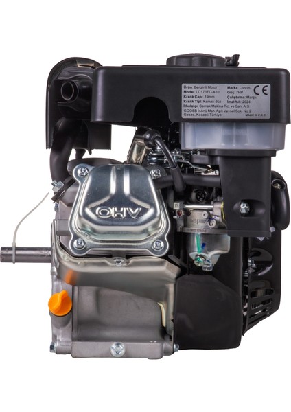 LC170FD-A10 Eur5 Çapa Tipi Benzinli Motor 7 Hp